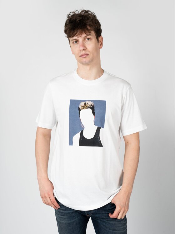 Diesel Diesel T-shirt A03803-0BEAF Bianco Regular Fit