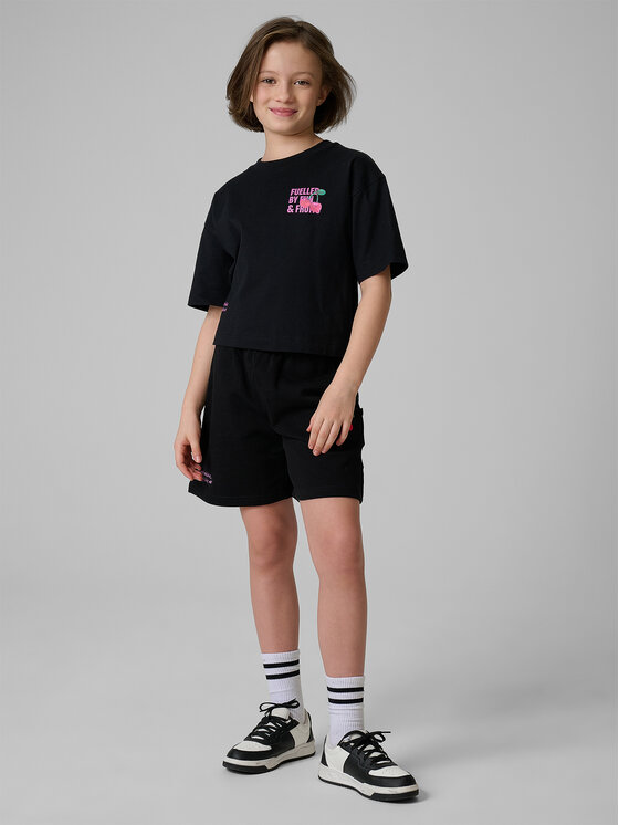 4F 4F Szorty sportowe JELLIFICATION Czarny Regular Fit