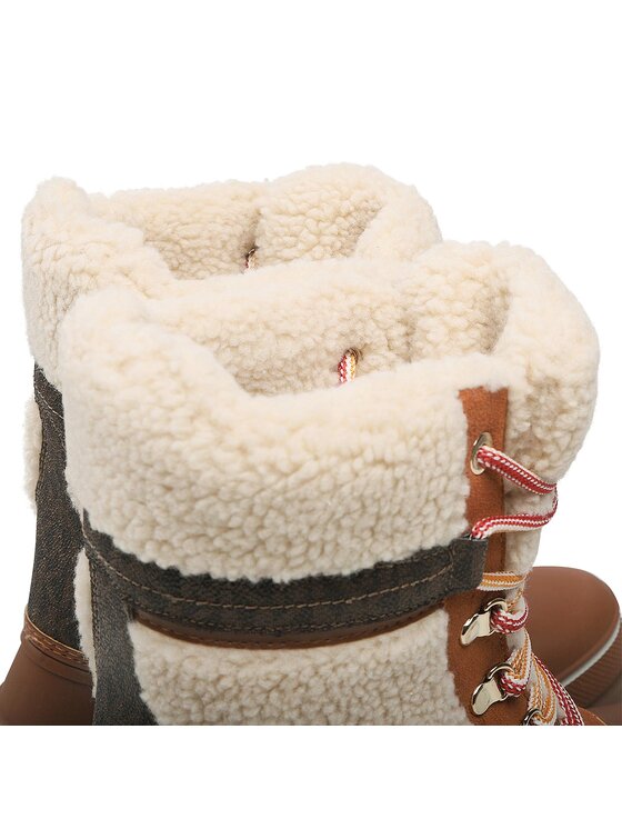 MICHAEL Michael Kors MICHAEL Michael Kors Μποτάκια Ozzie Ankle Boot 40F2OZFB5D Καφέ