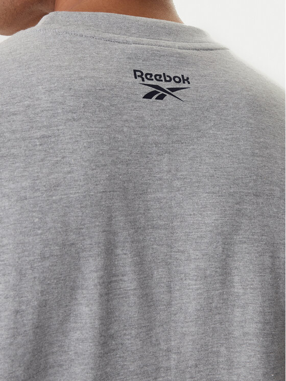 Reebok Reebok T-Shirt Beglin RK25554CCM Szary Relaxed Fit