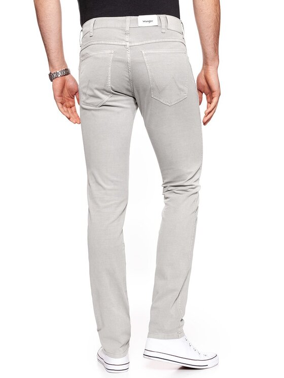 Wrangler Wrangler Spodnie materiałowe LARSTON Szary Slim Fit