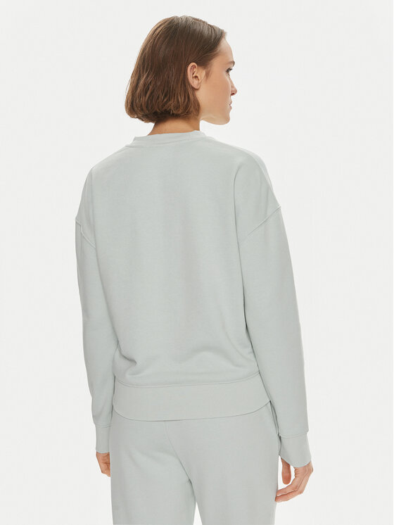 Calvin Klein Calvin Klein Bluza Micro Logo K20K206630 Zielony Regular Fit