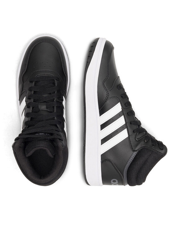 adidas adidas Sneakersy HOOPS MID 3.0 K GW0402 Czarny