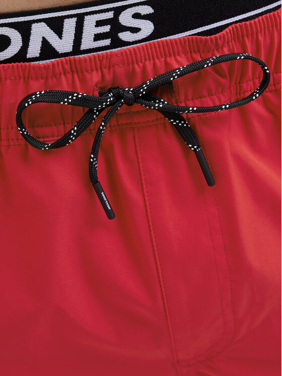 Jack&Jones Jack&Jones Szorty kąpielowe Maui 12272949 Czerwony Regular Fit