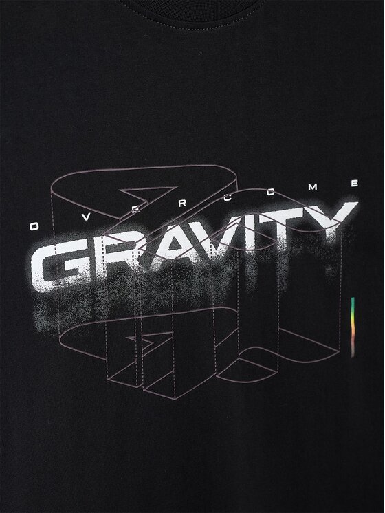 4F 4F T-Shirt 4FRAW26TTSHM4667-20S Czarny Regular Fit