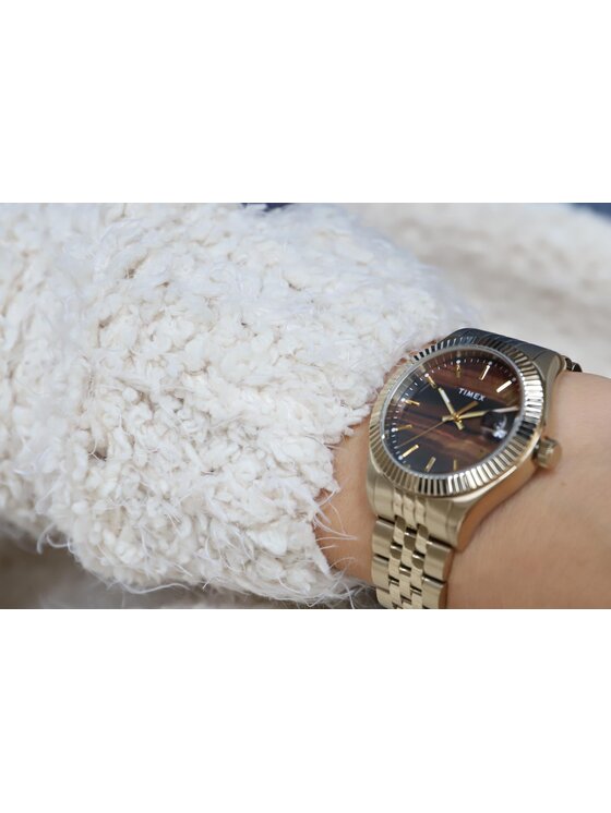 Timex Timex Hodinky TW2T87100 Zlatá