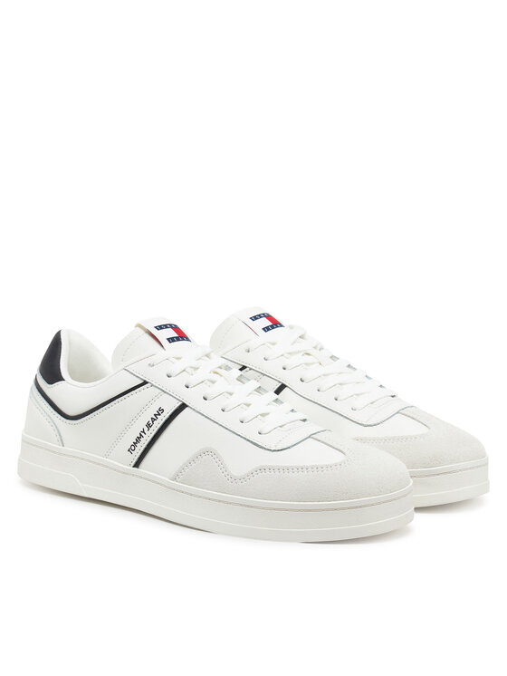 Tommy Jeans Tommy Jeans Sneakersy The Greenwich Leather EM0EM01571 Biały