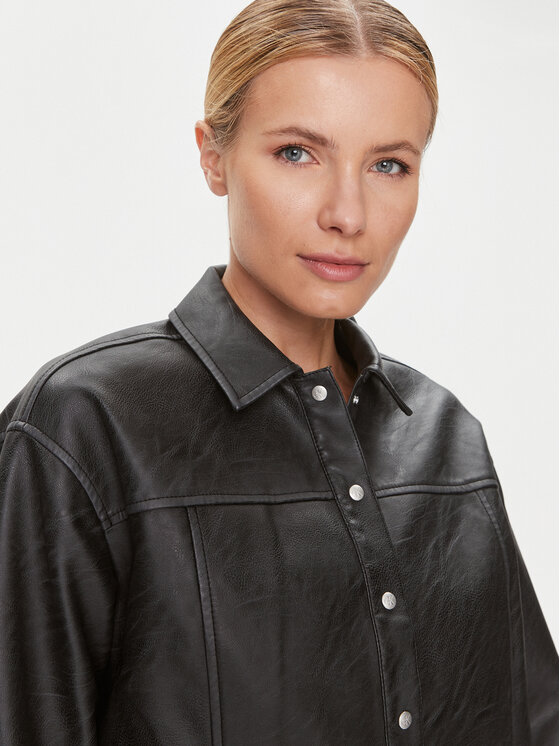 Calvin Klein Jeans Calvin Klein Jeans Košulja J20J223240 Crna Relaxed Fit