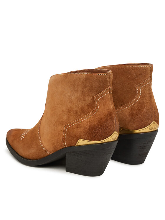Liu Jo Liu Jo Cizme și botine cowboy Austin 03 SF6063 PX002 Maro
