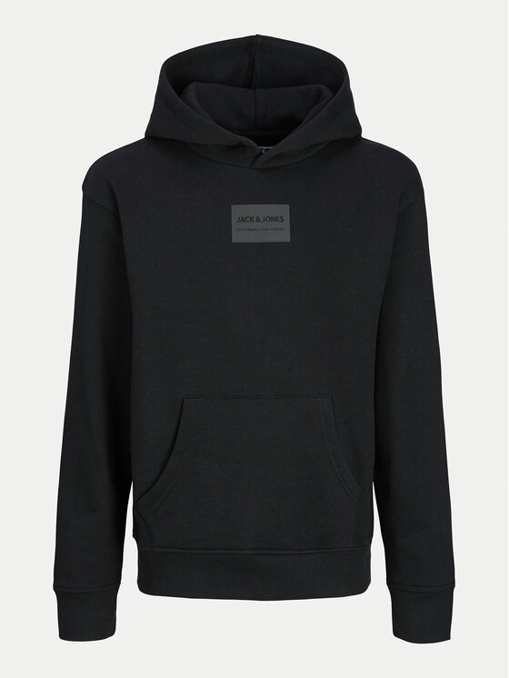 Jack&Jones Junior Jack&Jones Junior Majica dugih rukava Hakkai 12259809 Crna Loose Fit