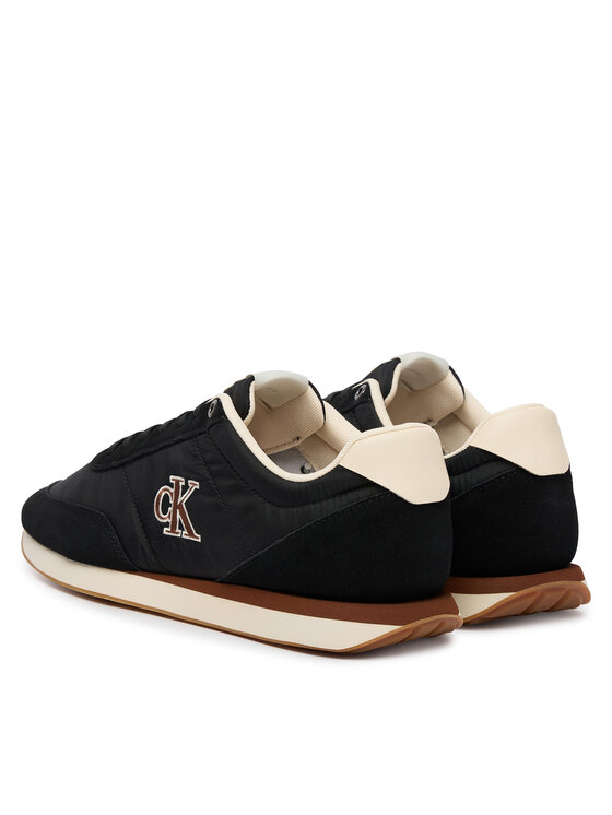 Calvin Klein Jeans Calvin Klein Jeans Sneakersy Retro Runner Ess Mix Mat YM0YM01361 Czarny
