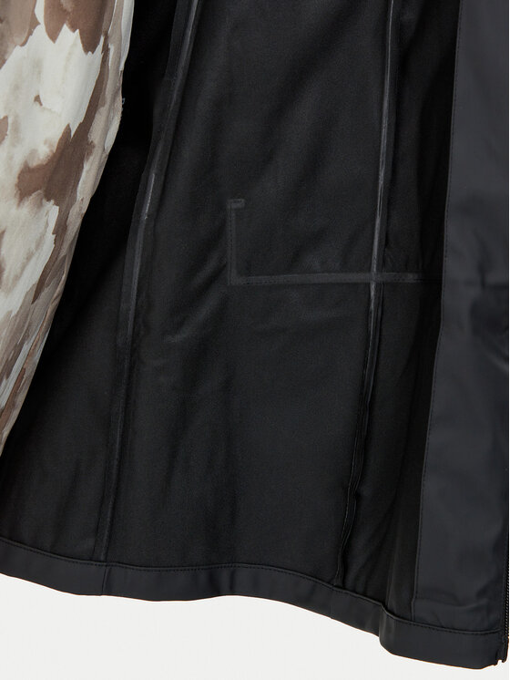 Rains Rains Μπουφάν αδιάβροχο 12050 Μαύρο Regular Fit