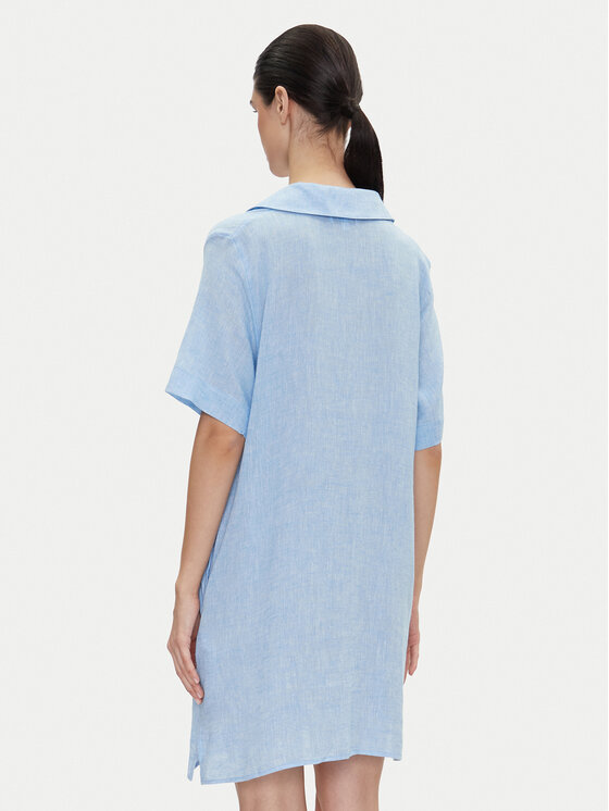 DKNY DKNY Spavaćica YI30054 Svijetloplava Relaxed Fit
