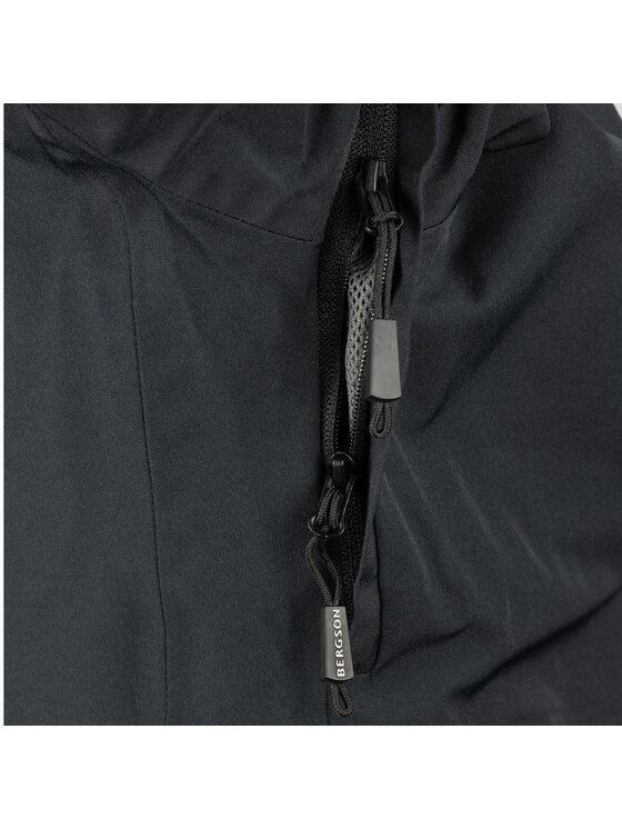 Bergson Bergson Kurtka outdoor STORMVAULT STX Czarny Regular Fit