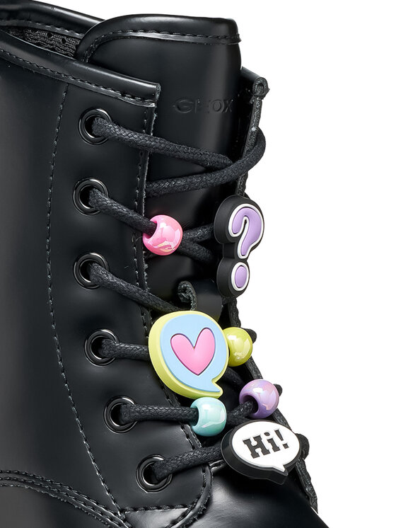 Geox Geox Bakancs J Casey Girl J9420G 000CN C9240 M Fekete