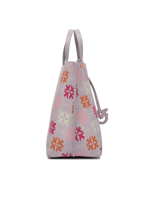 PINKO Pinko Ročna torba Carrie Shopper Classic PE 24 PLTT 102833 A1EM Vijolična