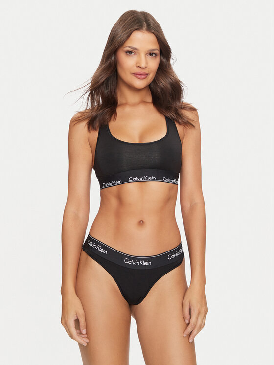 Calvin Klein Underwear Calvin Klein Underwear Sutien top 0000F3785E Negru