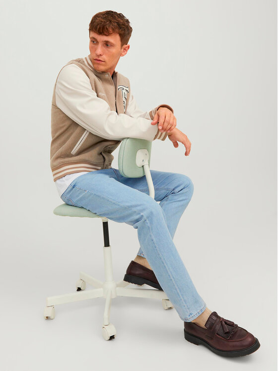 Jack & Jones Jack & Jones Jeans hlače Chris 12250231 Modra Loose Fit