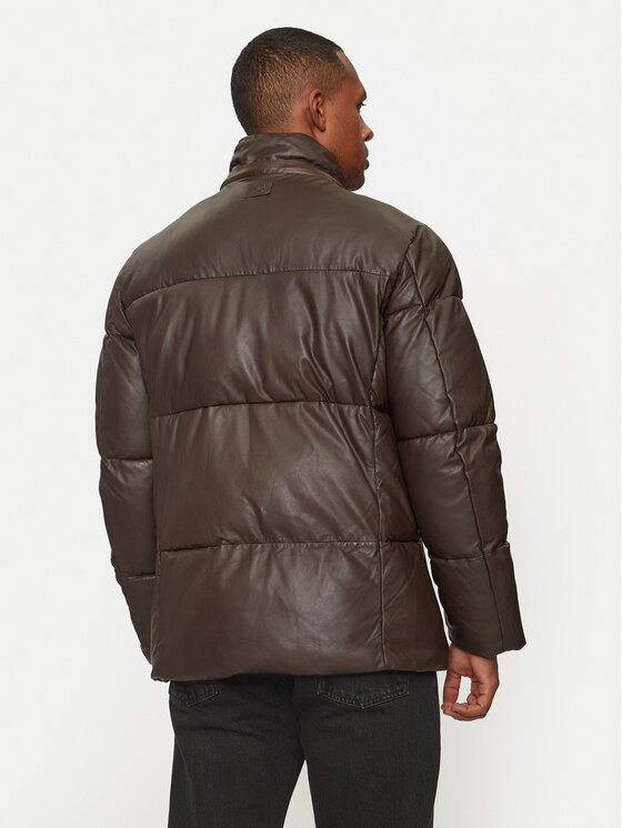 Milestone Milestone Lederjacke Patrick 43104021080 Braun Regular Fit