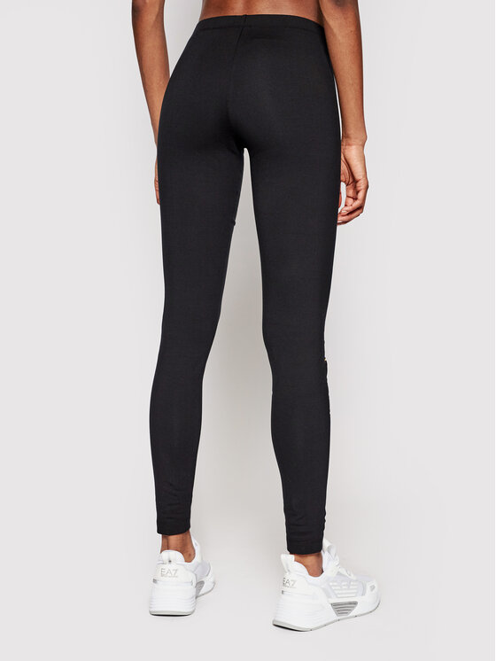 EA7 Emporio Armani EA7 Emporio Armani Leggings 8NTP63 TJ01Z 0200 Crna Slim Fit