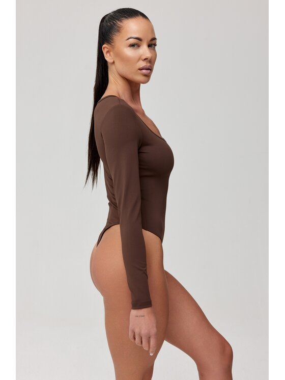 ROUGH RADICAL ROUGH RADICAL Body ZOYA FIT LS Marrone Slim Fit