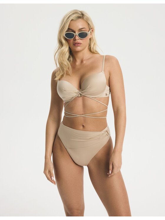 Esotiq Esotiq Góra od bikini 45584 Beżowy