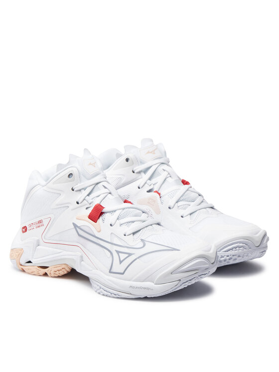 Mizuno Mizuno Saalijalatsid Wave Lightning Z8 Mid V1GC2405 Valge