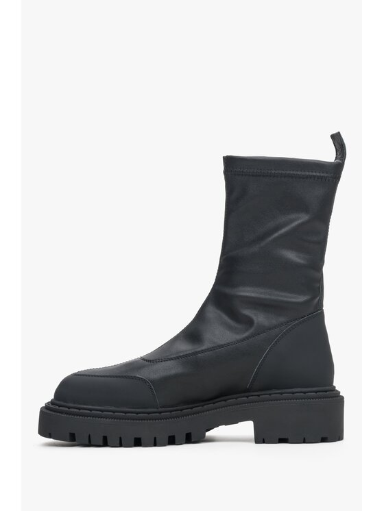 Estro Estro Μποτάκια ER00113458 Μαύρο