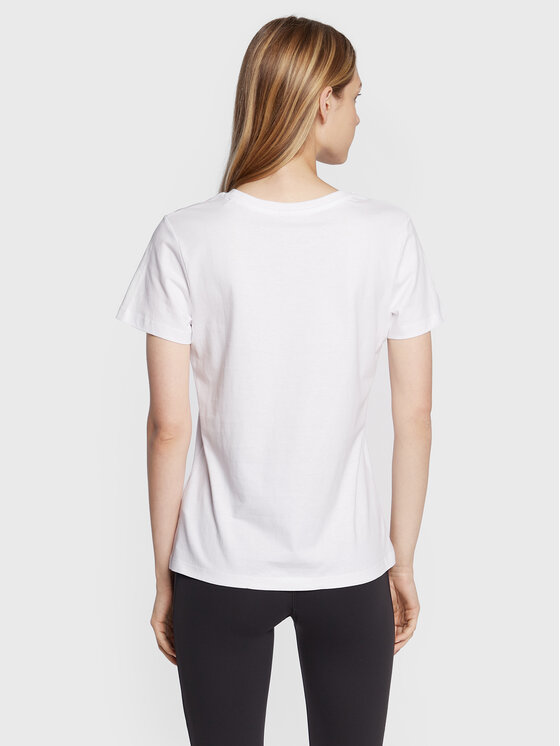 T-shirt Eulalia V2BI00 I3Z14 Bianco Regular Fit