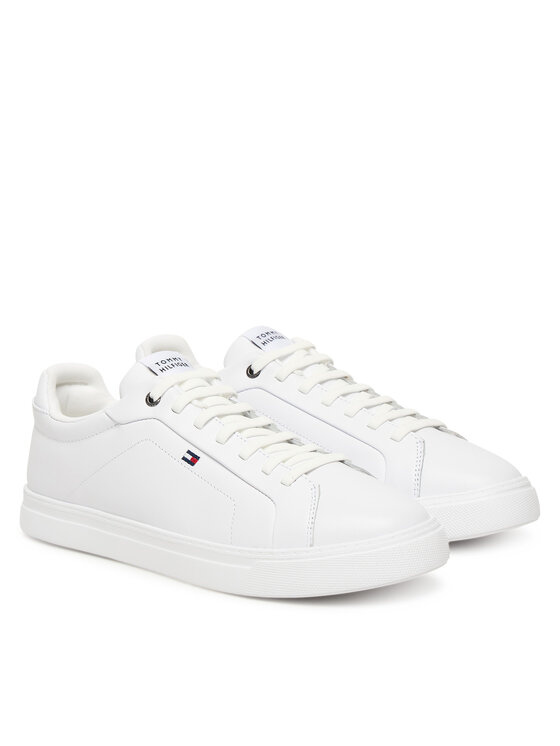 Tommy Hilfiger Tommy Hilfiger Sneakersy Icon Court Light Ess FM0FM05678 Biela