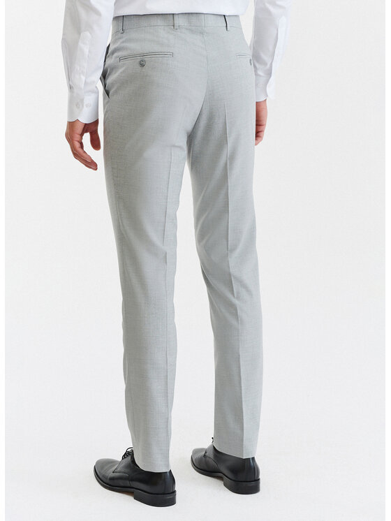 Pako Lorente Pako Lorente Spodnie garniturowe P23SF-6G-004 Szary Slim Fit