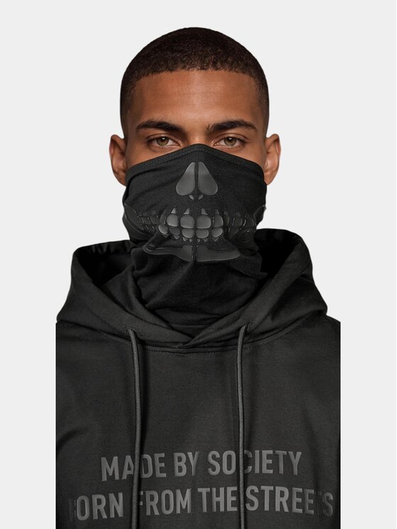 MADE BY SOCIETY MADE BY SOCIETY Kurtka anorak Urban Unit - H17645 Czarny Basic Fit