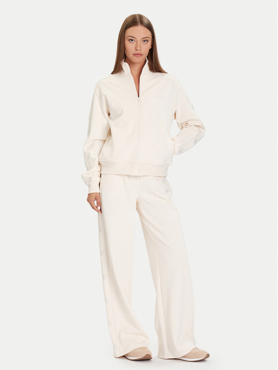 Guess Guess Mikina V5BQ15 KCX22 Béžová Regular Fit