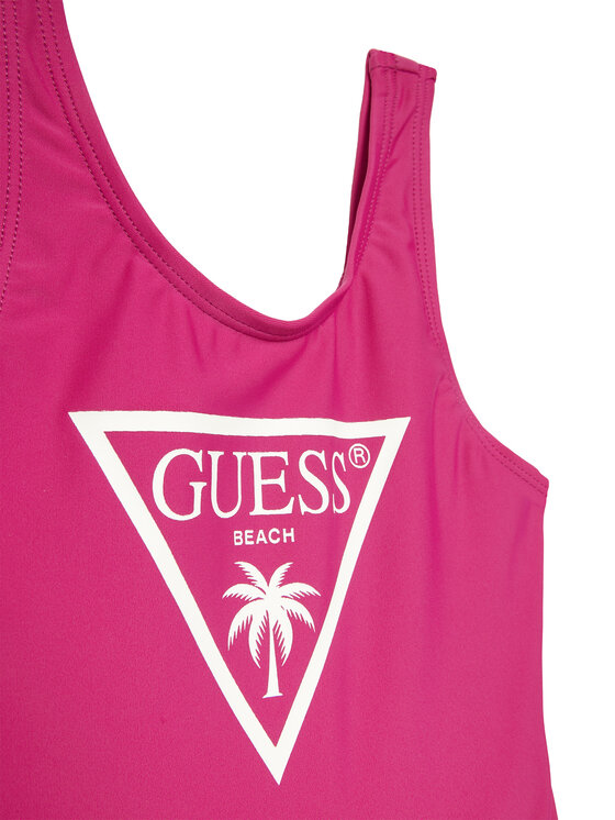 Guess Guess Strój kąpielowy J6GZ33 KCA60 Różowy