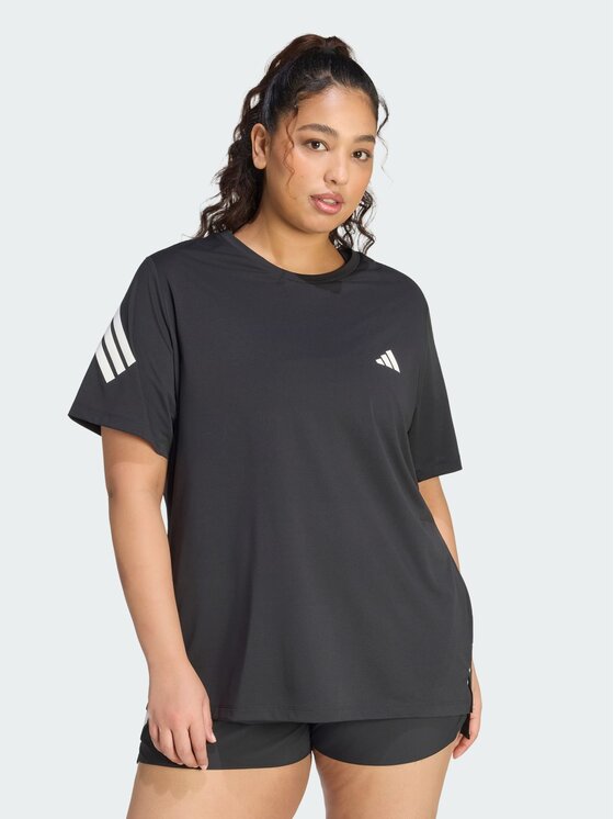 adidas adidas Koszulka techniczna 172246 Czarny Regular Fit