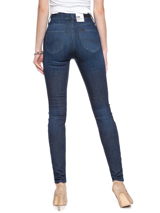Lee Lee Jeans SCARLETT HIGH Blu Skinny Fit