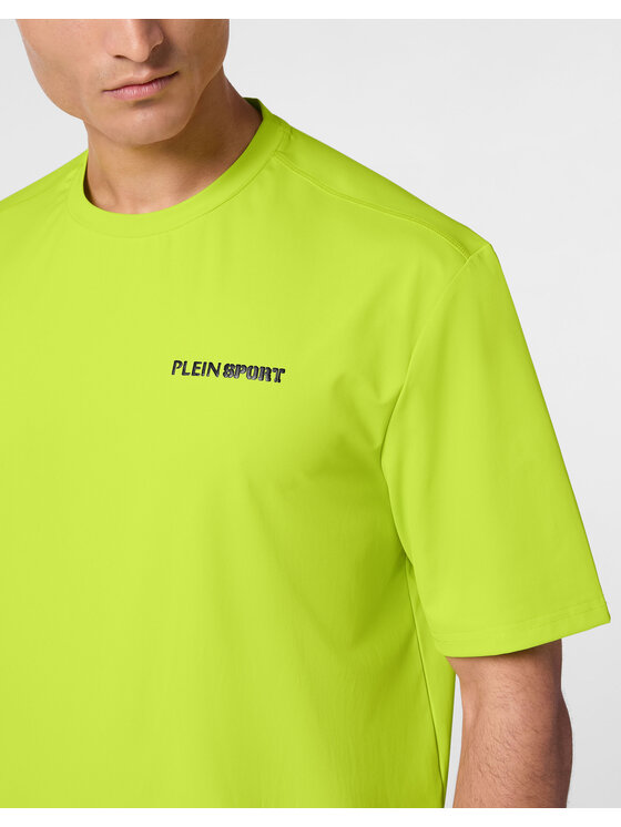 Plein Sport Plein Sport T-Shirt 22977 Żółty Regular Fit