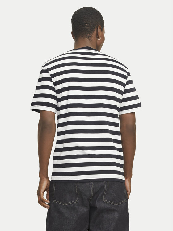 Jack & Jones Jack & Jones Tricou Vesterbro 12265748 Negru Relaxed Fit
