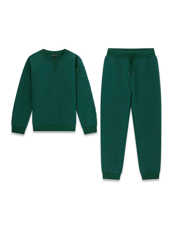 Guess Trening L5YG01 KCCH0 Verde închis Regular Fit