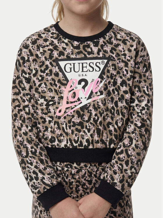 Guess Guess Sweatshirt J6YQ04 K3897 Schwarz Regular Fit