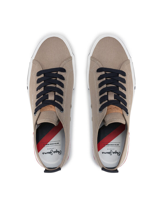 Pepe Jeans Pepe Jeans Πάνινα παπούτσια Kenton Smart 22 PMS30811 Μπεζ