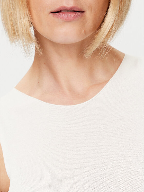 Kontatto Kontatto Топ 3M9026 Білий Regular Fit