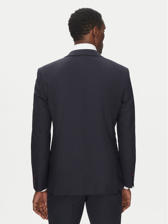 HUGO HUGO Oblek Henry/Getlin232X 50530116 Tmavomodrá Slim Fit