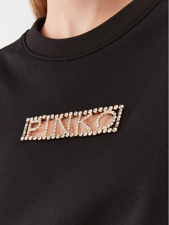 PINKO Pinko Μπλούζα Tormenta 101607 A12I Μαύρο Regular Fit