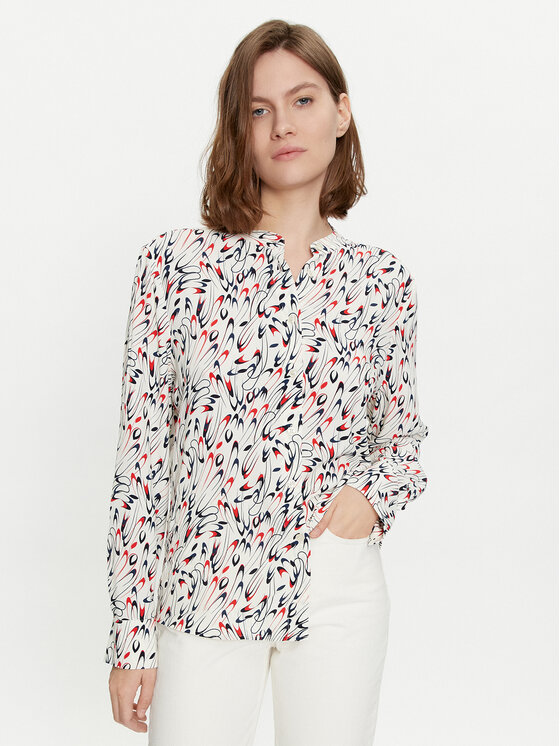 Tommy Hilfiger Košeľa WW0WW42448 Écru Regular Fit