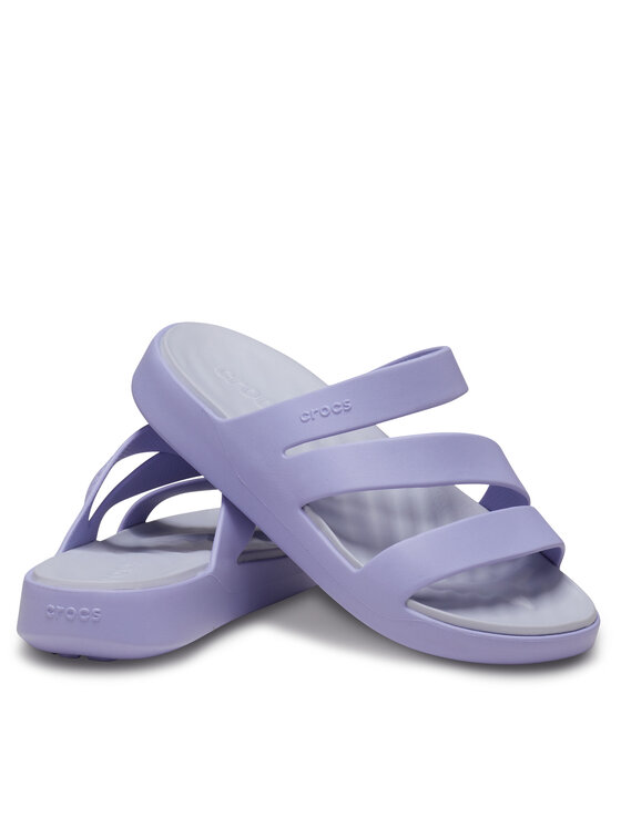 Crocs Crocs Natikači Getaway Strappy 209587 Vijolična