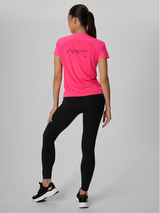 4F 4F Legíny RUNNING Černá Slim Fit
