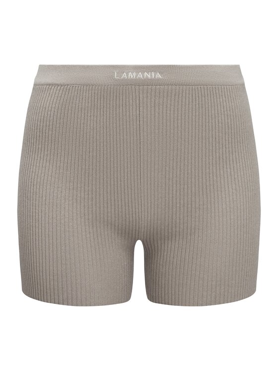 La Mania La Mania Szorty sportowe EASE Beżowy Classic Fit