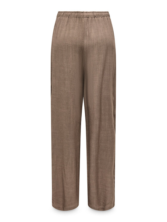 ONLY ONLY Pantaloni din material Siesta 15322263 Maro Regular Fit