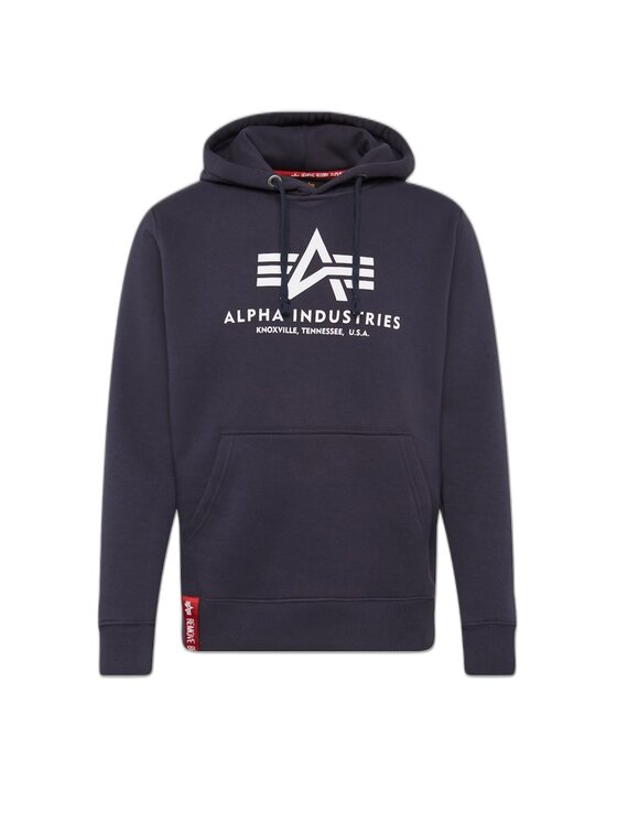 Alpha Industries Alpha Industries Mikina AI.178312-02-XXL Tmavomodrá Regular Fit